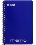 ACCO/MEAD Wire-Bound Memo Book, 4 x 6 In., 40 Sheets HOUSEWARES ACCO/MEAD