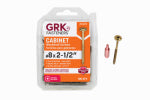 GRK FASTENERS GRK Fasteners 113079 Cabinet Screw, #8 Thread, 2-1/2 in L, W-Cut Thread, Low-Profile, Washer Head, Star Drive, Steel HARDWARE & FARM SUPPLIES GRK FASTENERS