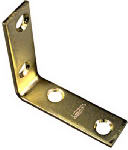 ASSA ABLOY AMERICAS RESIDENTIALI NC 4-Pk., 2 x 5/8 In. Brass Corner Iron HARDWARE & FARM SUPPLIES ASSA ABLOY AMERICAS RESIDENTIALI NC
