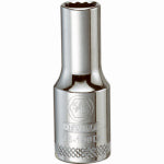 DEWALT DEWALT DWMT74190OSP Drive Hand Socket, 5/16 in Socket, 3/8 in Drive, 12-Point, Steel, Polished Chrome Vanadium TOOLS DEWALT