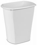 STERILITE Sterilite 10528006 Waste Basket, 5.5 gal Capacity, White, 15-7/8 in H HOUSEWARES STERILITE   