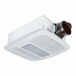 HOMEWERKS WORLDWIDE LLC Heater & Bathroom Fan with LED Light, 80 CFM PLUMBING, HEATING & VENTILATION HOMEWERKS WORLDWIDE LLC