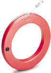 GB Gardner Bender EFT-50B Fish Tape, 1/8 in Tape, 50 ft L Tape, Steel Tape, Red Case ELECTRICAL GB