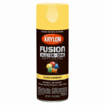 KRYLON Krylon K02725007 Spray Paint, 12 oz Can, 25 sq-ft Coverage Area, Acrylic Base, Gloss, Sunbeam PAINT KRYLON