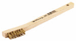 FORNEY Forney 70490 Scratch Brush, 0.006 in L Trim, Brass Bristle PAINT FORNEY