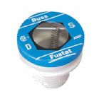 BUSSMANN Bussmann BP/S-6-1/4 Plug Fuse, 6.25 A, 125 V, 10 kA Interrupt, Low Voltage, Time Delay Fuse ELECTRICAL BUSSMANN