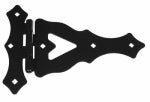 ASSA ABLOY AMERICAS RESIDENTIALI NC Ornamental Gate T-Hinge, Black, 10 In.