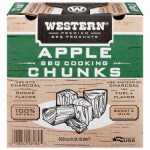 DURAFLAME COWBOY INC Grill Cooking Chunks, Apple, 549-Cu. In. OUTDOOR LIVING & POWER EQUIPMENT DURAFLAME COWBOY INC