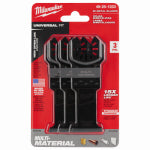 MILWAUKEE Milwaukee 49-25-1233 Blade, 1-3/8 in, 1-5/8 in D Cutting, HCS/Titanium, 3/PK TOOLS MILWAUKEE