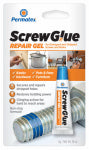 PERMATEX Permatex 28205 Repair Glue, Gel, Blue, 5 g, Tube PAINT PERMATEX