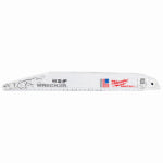 MILWAUKEE ELECTRIC TOOL CORP Sawzall The Wrecker Reciprocating Saw Blade, 8 TPI, 9 In.