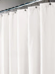 MODA AT HOME ENTERPRISES LTD Prime Shower Curtain Liner, White, 71 x 71 In. HOUSEWARES MODA AT HOME ENTERPRISES LTD
