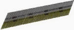 SENCO FASTENING SYSTEMS Collated Angled Finish Nails, 2-1/2 In. Galvanized, 3,000-Ct.