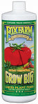 FOX FARM Grow Big 790201 Plant Food, 1 qt, Liquid, 6-4-4 N-P-K Ratio LAWN & GARDEN FOX FARM