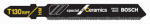 ROBERT BOSCH TOOL GROUP T-Shank Jigsaw Blade, 3-In., 30-Grit
