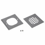 OATEY Oatey 130 Series 42336 Square Snap-Tite Strainer with Ring, Polished Stainless Steel PLUMBING, HEATING & VENTILATION OATEY
