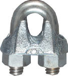 ASSA ABLOY AMERICAS RESIDENTIALI NC Wire Cable Clamp, Zinc, 1/4 In.