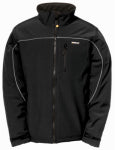 SUMMIT RESOURCE INTL LLC CAT Soft Shell Jacket Medium, Black CLOTHING, FOOTWEAR & SAFETY GEAR SUMMIT RESOURCE INTL LLC   