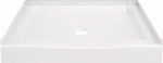 DELTA FAUCET CO Classic 500 Shower Base, Center Drain, Gloss White, 32 x 32 In. PLUMBING, HEATING & VENTILATION DELTA FAUCET CO