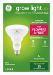 GE GE 93101231 LED Bulb, Flood/Spotlight, 9 W, BR30 Lamp, E26 Lamp Base, White ELECTRICAL GE