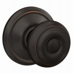 SCHLAGE LOCK CO Aged Bronze Georgian Knob
