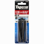 ITW BRANDS 3/16" X 2-3/4" STAR HEAD BLACK SCREW ANCHOR 8-Ct. HARDWARE & FARM SUPPLIES ITW BRANDS
