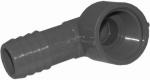 BOSHART INDUSTRIES Boshart UPVCFE-07 Combination Pipe Elbow, 3/4 in, Insert x FPT, 90 deg Angle, PVC, Black PLUMBING, HEATING & VENTILATION BOSHART INDUSTRIES