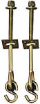 ASSA ABLOY AMERICAS RESIDENTIALI NC Machine Screw Swing Hook Kit, 2-Pk. HARDWARE & FARM SUPPLIES ASSA ABLOY AMERICAS RESIDENTIALI NC