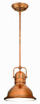WESTINGHOUSE LIGHTING CORP LED Mini Pendant Light, Dimmable, Washed Copper, 9-Watt