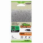 GATOR Gator CeraMax 7091 Portable Sander Belt, 3 in W, 21 in L, 36 Grit, Ceramic Abrasive TOOLS GATOR