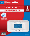 RESIDEO USA LLC Carbon Monoxide Detector, Temperature Display, 10-Year Battery
