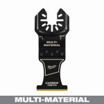 MILWAUKEE Milwaukee 49-25-1521 Blade, 1-3/8 in, 2 in D Cutting, Carbide/HCS/Titanium, 1/PK TOOLS MILWAUKEE