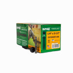 SPAX 1/4" x 3-1/2" Exterior Washer Head Structural Wood Lag Screws  Powerlags Torx T-Star (50 EA)
