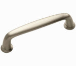 AMEROCK Kane Cabinet Pull, Satin Nickel, 3-3/4 In.