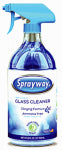 SPRAYWAY Sprayway SW5000R Glass Cleaner, 32 oz Bottle, Liquid, Fresh, Blue CLEANING & JANITORIAL SUPPLIES SPRAYWAY