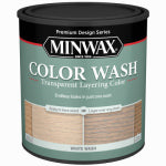 MINWAX Minwax 618604444 Wood Stain, White, Liquid, 1 qt, Can PAINT MINWAX