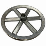 CHICAGO DIE CASTING V-Groove Die-Cast Pulley, 3/4-In. Bore x 8-In. Dia. TOOLS CHICAGO DIE CASTING