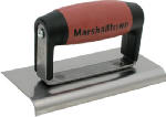 MARSHALLTOWN 6 x 3 In. Edger; 3/8 In. Radius, DuraSoft Handle