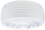 WESTINGHOUSE LIGHTING CORP Drum Light Globe, White With Clear Lens, 10-In. ELECTRICAL WESTINGHOUSE LIGHTING CORP   