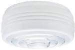 WESTINGHOUSE LIGHTING CORP Drum Light Globe, White With Clear Lens, 10-In. ELECTRICAL WESTINGHOUSE LIGHTING CORP