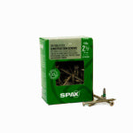 SPAX #10 x 2-1/2" Exterior Flat Head 304 Stainless Steel Wood Deck Screws  Construction Torx T-Star Plus (83 EA) 1 LB