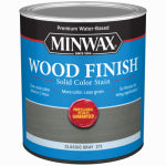 MINWAX COMPANY, THE Wood Finish Stain, Water-Based, Solid Color, Classic Gray, 1-Qt. PAINT MINWAX COMPANY, THE