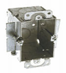RACO INCORPORATED Old Work Switch Box, Plaster Ears, 3 x 2-1/2 In. Deep