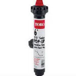 TORO Toro 53822 Sprinkler Pop-Up Body, 1/2 in Connection, FNPT, 6 in H Pop-Up, 15 ft, ABS LAWN & GARDEN TORO