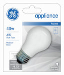 GE GE 27495 Ceiling Fan Bulb, 40 W, A15 Lamp, E26 Medium Lamp Base, 355 Lumens, 2700 K Color Temp, Frosted Light ELECTRICAL GE
