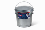 BEHRENS INC Galvanized Steel Trash Can, 10 Gallons