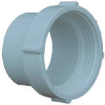 IPEX USA LLC PVC Pipe Sewer & Drain Fitting Cleanout Body, 4 In.