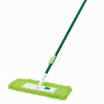 THE LIBMAN COMPANY Libman 195 Deck Mop, 18-3/4 in W Head, Microfiber Head, Polypropylene Handle, 58-1/4 in L, Green CLEANING & JANITORIAL SUPPLIES THE LIBMAN COMPANY