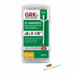 ITW BRANDS GRK White RT Composite #8 X 3-1/8" Screws 100-Ct.