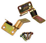 L.E. JOHNSON PRODUCTS Johnson Hardware 1808PPK1 Universal Bi-Fold Panel Aligner Set, For: Bi-Fold Doors HARDWARE & FARM SUPPLIES L.E. JOHNSON PRODUCTS